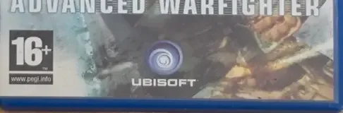 Tom Clancy's Ghost Recon Advanced Warfighter, the PEGI square on its front
