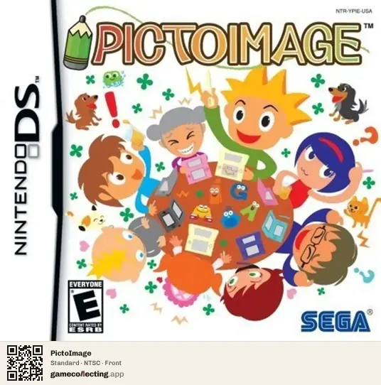 PictoImage Nintendo DS, NTSC box front
