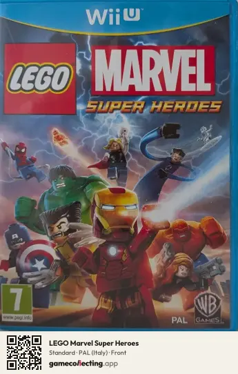 LEGO Marvel Super Heroes Nintendo Wii U, Italy box front