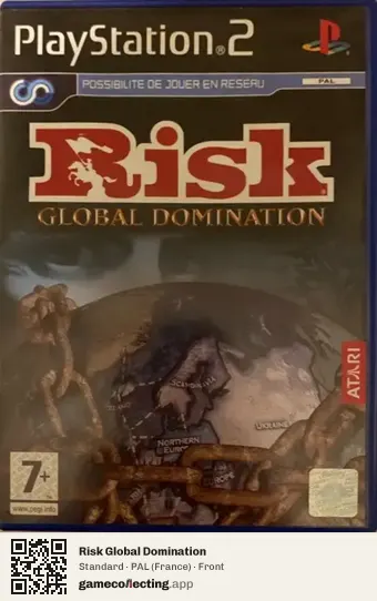 Risk Global Domination PlayStation 2, France box front