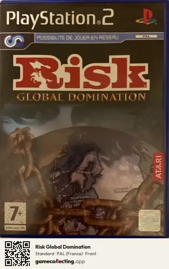 Risk Global Domination PlayStation 2, France box front