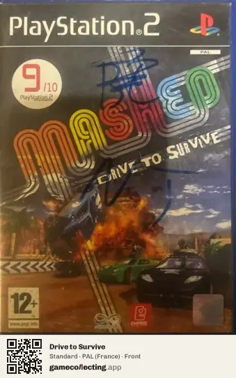 Drive to Survive PlayStation 2, France box front