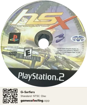 G-Surfers PlayStation 2, NTSC disc