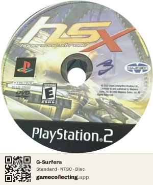 G-Surfers PlayStation 2, NTSC disc