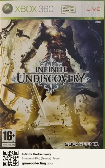Infinite Undiscovery Xbox 360, France box front