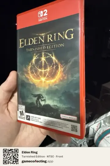 Elden Ring Nintendo Switch 2, NTSC box front