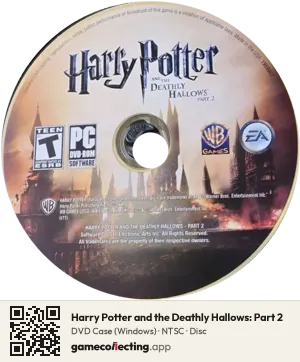 Harry Potter and the Deathly Hallows: Part 2 Computer, NTSC disc