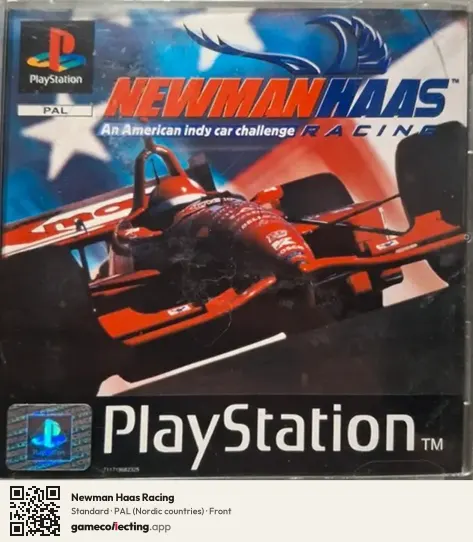 Newman Haas Racing PlayStation, Nordic countries box front