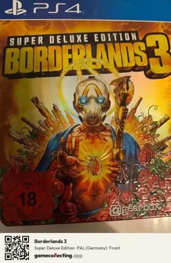 Borderlands 3 PlayStation 4, Germany box front