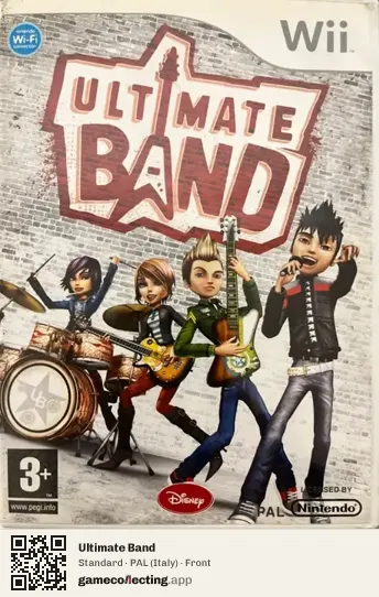 Ultimate Band Nintendo Wii, Italy box front