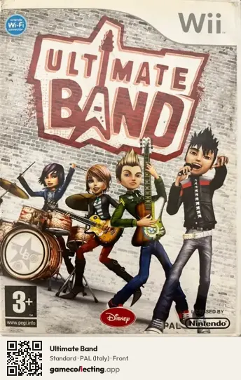 Ultimate Band Nintendo Wii, Italy box front