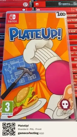PlateUp! Nintendo Switch, PAL box front