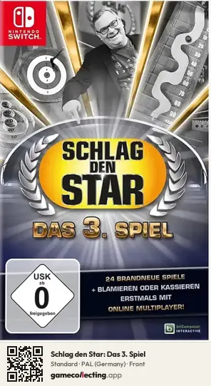 Schlag den Star: Das 3. Spiel Nintendo Switch, Germany box front