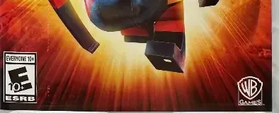 LEGO The Incredibles, the ESRB box on its front