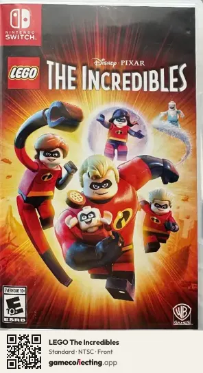 LEGO The Incredibles Nintendo Switch, NTSC box front