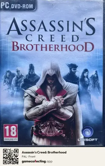 Assassin's Creed: Brotherhood Computer, PAL box front