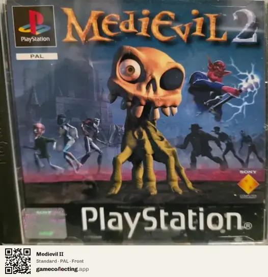 Medievil II PlayStation, PAL box front