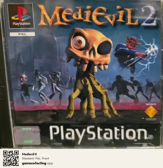 Medievil II PlayStation, PAL box front