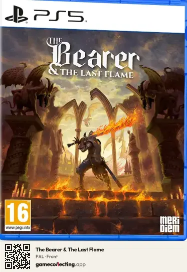 The Bearer & The Last Flame PlayStation 5, PAL box front