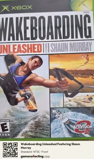 Wakeboarding Unleashed Featuring Shaun Murray Xbox, NTSC box front