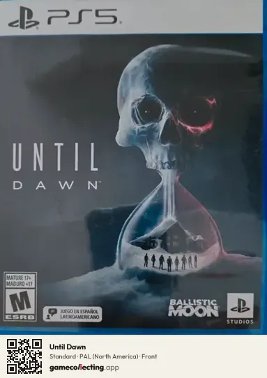 Until Dawn PlayStation 5, North America box front