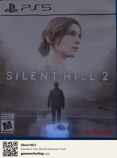 Silent Hill 2 PlayStation 5, North America box front