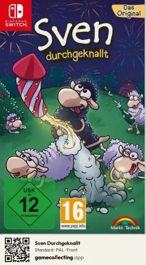 Sven Durchgeknallt Nintendo Switch, PAL box front