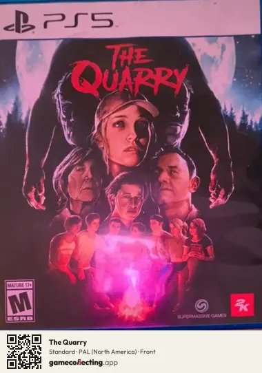 The Quarry PlayStation 5, North America box front
