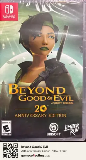Beyond Good & Evil Nintendo Switch, NTSC box front