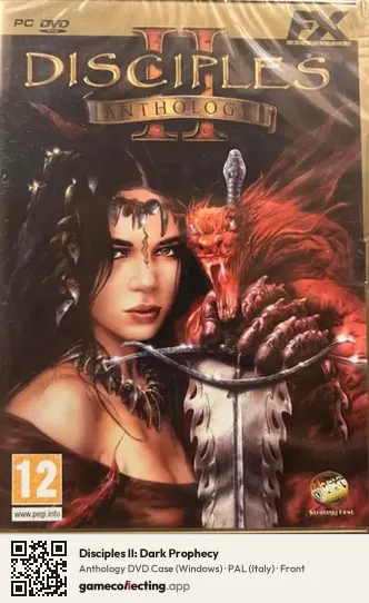 Disciples II: Dark Prophecy Computer, Italy box front