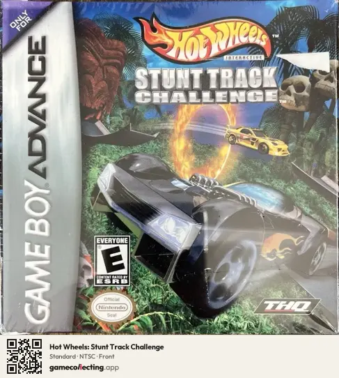 Hot Wheels: Stunt Track Challenge Game Boy Advance, NTSC box front
