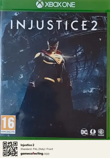 Injustice 2 Xbox One, Italy box front
