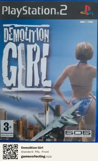 Demolition Girl PlayStation 2, PAL box front