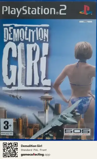Demolition Girl PlayStation 2, PAL box front