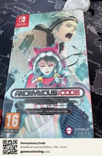 Anonymous;Code Nintendo Switch, PAL box front