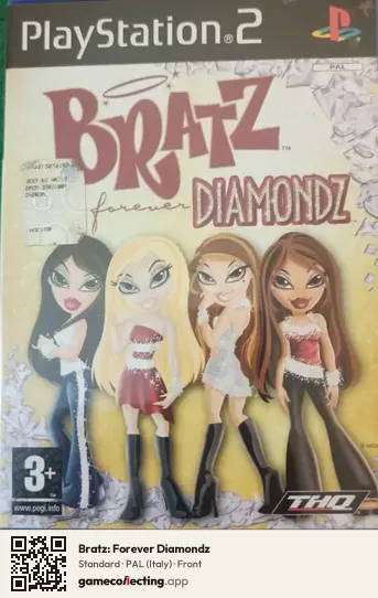 Bratz: Forever Diamondz PlayStation 2, Italy box front