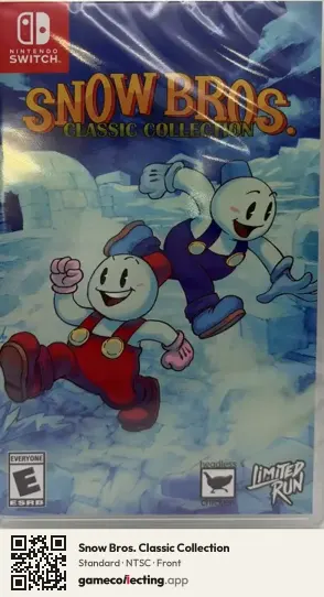 Snow Bros. Classic Collection Nintendo Switch, NTSC box front
