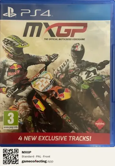 MXGP PlayStation 4, PAL box front