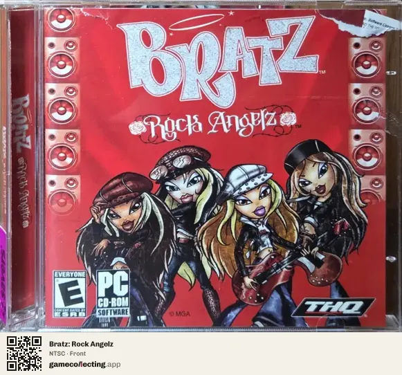 Bratz: Rock Angelz Computer, NTSC box front