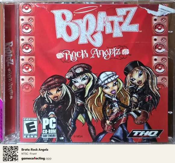 Bratz: Rock Angelz Computer, NTSC box front