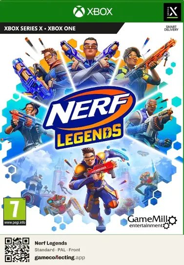 Nerf Legends Xbox Series X, PAL box front