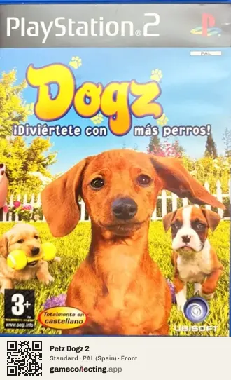 Petz Dogz 2 PlayStation 2, Spain box front