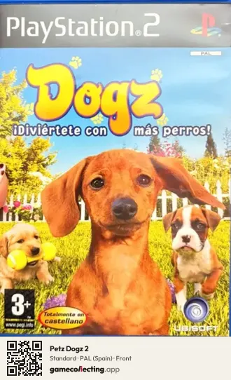 Petz Dogz 2 PlayStation 2, Spain box front