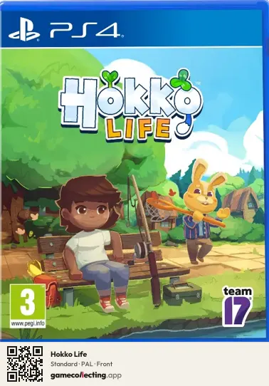 Hokko Life PlayStation 4, PAL box front
