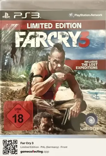 Far Cry 3 PlayStation 3, Germany box front