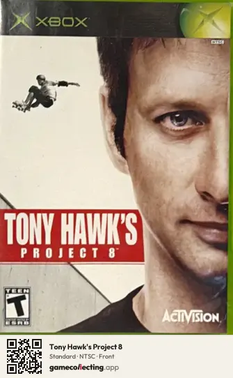 Tony Hawk's Project 8 Xbox, NTSC box front