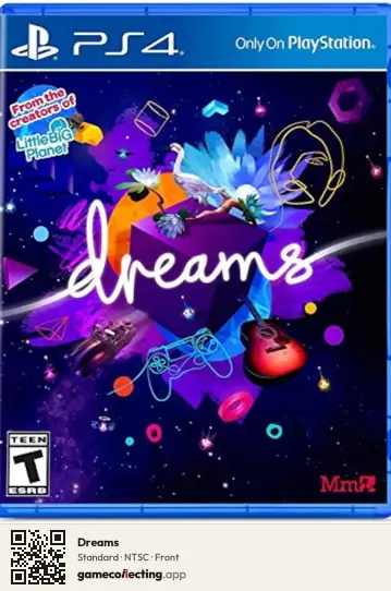 Dreams PlayStation 4, NTSC box front