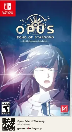 Opus: Echo of Starsong Nintendo Switch, NTSC box front
