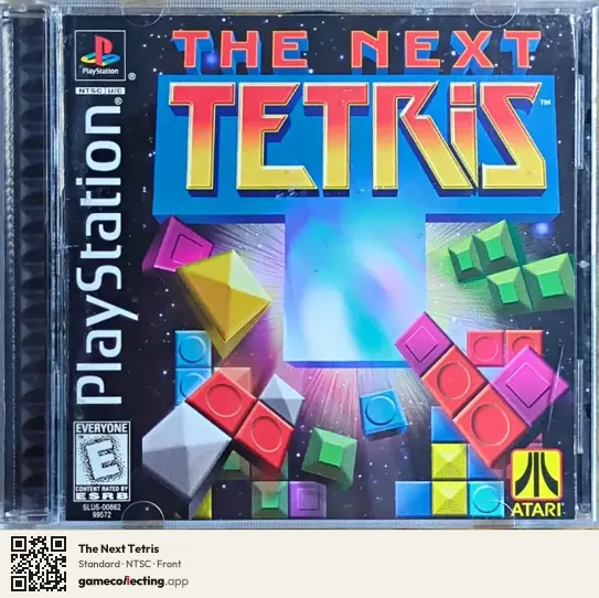 The Next Tetris PlayStation, NTSC box front