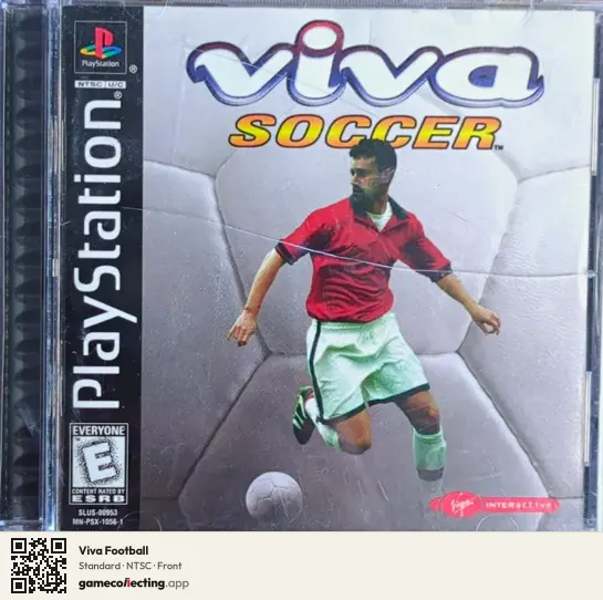 Viva Football PlayStation, NTSC box front